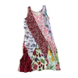 Sacred Threads Boho Gypsy Hippie Whimsical Coverup Dress